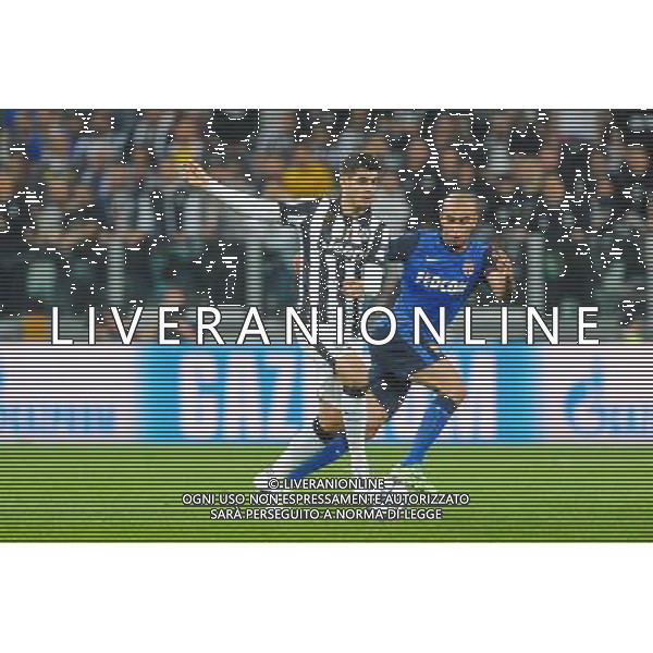 Alvaro MORATA / Aymen ABDENNOUR - 14.04.2015 - Juventus Turin / Monaco - 1/4Finale aller Champions League Photo : Jean Paul Thomas / Icon Sport AG ALDO LIVERANI SAS ONLY ITALY