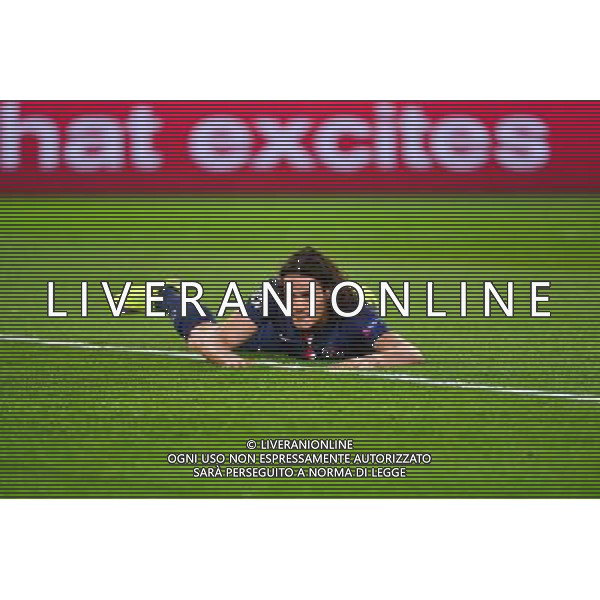 Edinson CAVANI - 15.04.2015 - Paris Saint Germain / Barcelone - 1/4Finale Aller Champions League Photo : Dave Winter / Icon Sport AG ALDO LIVERANI SAS ONLY ITALY