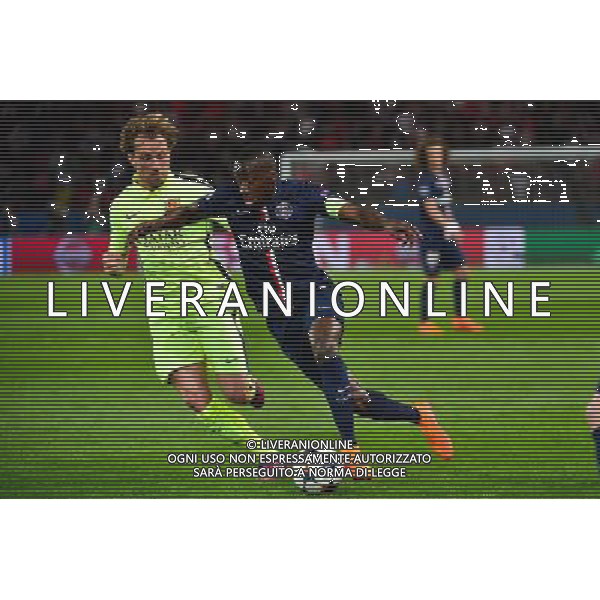 Blaise MATUIDI / Ivan RAKITIC - 15.04.2015 - Paris Saint Germain / Barcelone - 1/4Finale Aller Champions League Photo : Dave Winter / Icon Sport AG ALDO LIVERANI SAS ONLY ITALY