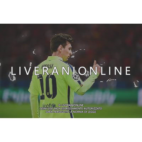 Lionel MESSI - 15.04.2015 - Paris Saint Germain / Barcelone - 1/4Finale Aller Champions League Photo : Dave Winter / Icon Sport AG ALDO LIVERANI SAS ONLY ITALY