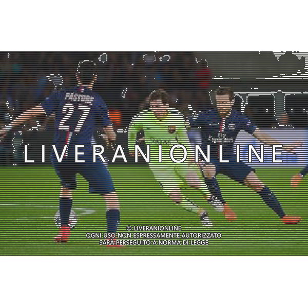 Lionel MESSI - 15.04.2015 - Paris Saint Germain / Barcelone - 1/4Finale Aller Champions League Photo : Dave Winter / Icon Sport AG ALDO LIVERANI SAS ONLY ITALY