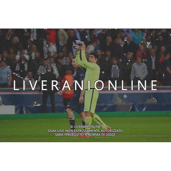 Luis SUAREZ - 15.04.2015 - Paris Saint Germain / Barcelone - 1/4Finale Aller Champions League Photo : Dave Winter / Icon Sport AG ALDO LIVERANI SAS ONLY ITALY