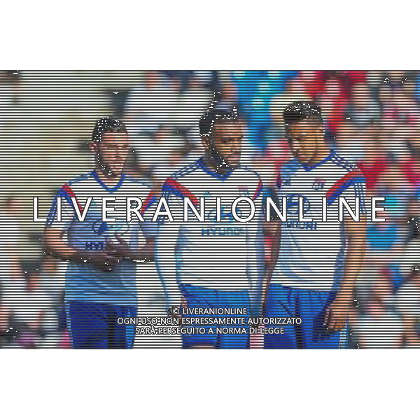 Jordan FERRI / Alexandre LACAZETTE / Corentin TOLISSO - 15.04.2015 - Lyon / Bastia - 32eme journee de Ligue 1 Photo : Jean Paul Thomas / Icon Sport AG ALDO LIVERANI SAS ONLY ITALY