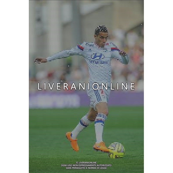 Mehdi ZEFFANE - 15.04.2015 - Lyon / Bastia - 32eme journee de Ligue 1 Photo : Jean Paul Thomas / Icon Sport AG ALDO LIVERANI SAS ONLY ITALY