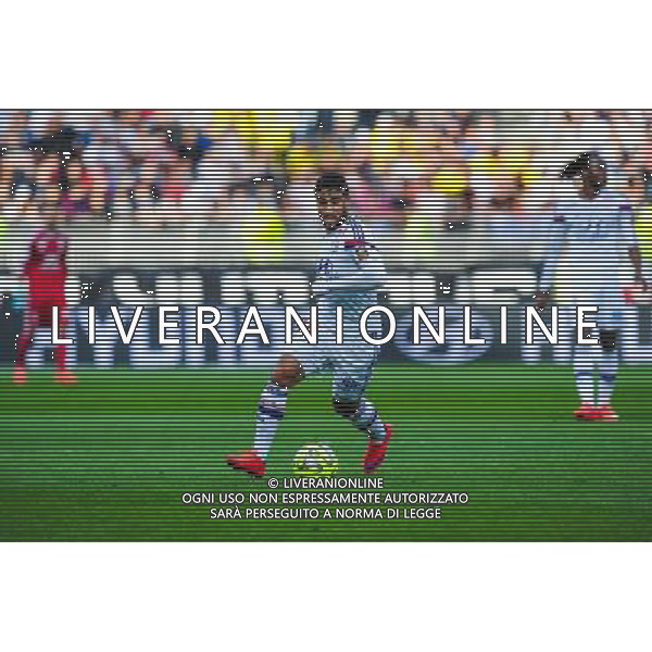 Nabil FEKIR - 15.04.2015 - Lyon / Bastia - 32eme journee de Ligue 1 Photo : Jean Paul Thomas / Icon Sport AG ALDO LIVERANI SAS ONLY ITALY
