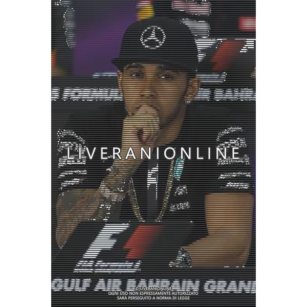 Lewis Hamilton (GBR), Mercedes AMG F1 Team 16.04.2015. Formula 1 World Championship, Rd 4, Bahrain Grand Prix, Sakhir, Bahrain, Preparation Day. AG ALDO LIVERANI SAS ONLY ITALY