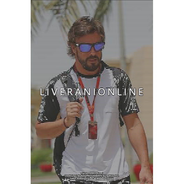 Fernando Alonso (ESP) McLaren. 17.04.2015. Formula 1 World Championship, Rd 4, Bahrain Grand Prix, Sakhir, Bahrain, Practice Day /Agenzia Aldo Liverani Sas - ITALY ONLY - EDITORIAL USE ONLY - PROVE LIBERE