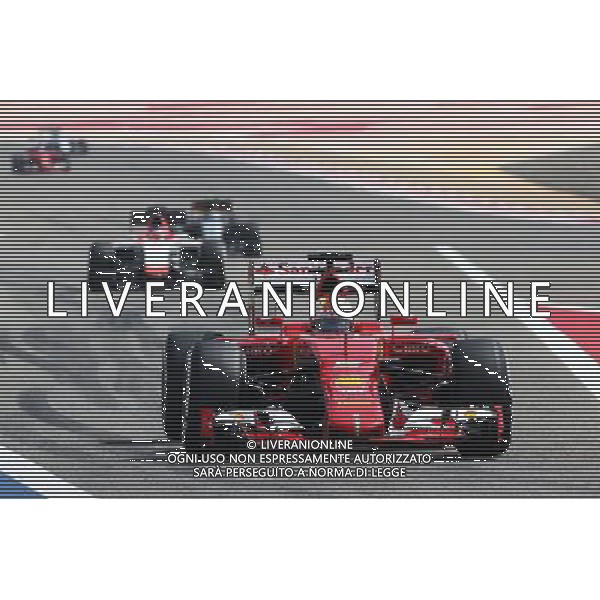 Sebastian Vettel (GER) Ferrari SF15-T. 17.04.2015. Formula 1 World Championship, Rd 4, Bahrain Grand Prix, Sakhir, Bahrain, Practice Day /Agenzia Aldo Liverani Sas - ITALY ONLY - EDITORIAL USE ONLY - PROVE LIBERE