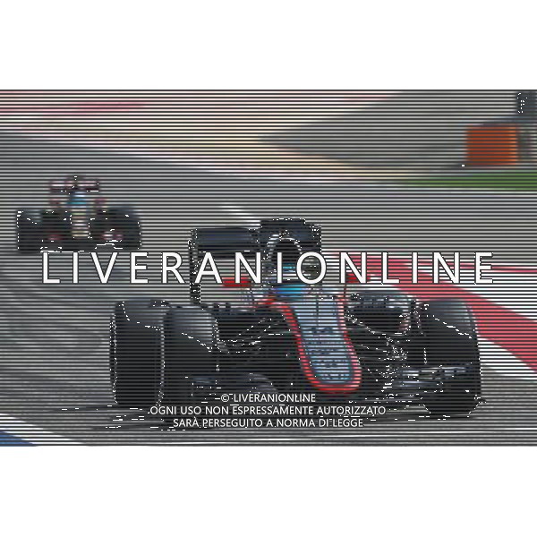 Fernando Alonso (ESP) McLaren MP4-30. 17.04.2015. Formula 1 World Championship, Rd 4, Bahrain Grand Prix, Sakhir, Bahrain, Practice Day /Agenzia Aldo Liverani Sas - ITALY ONLY - EDITORIAL USE ONLY - PROVE LIBERE