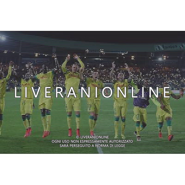 JOIE NANTES - 17.04.2015 - Nantes / Marseille - 33eme journee de Ligue 1 Photo : Vincent Michel / Icon Sport AG ALDO LIVERANI SAS ONLY ITALY