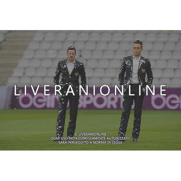 Jordan VERETOUT / Maxime DUPE - 17.04.2015 - Nantes / Marseille - 33eme journee de Ligue 1 Photo : Vincent Michel / Icon Sport /Agenzia Aldo Liverani sas - ITALY ONLY - EDITORIAL USE ONLY