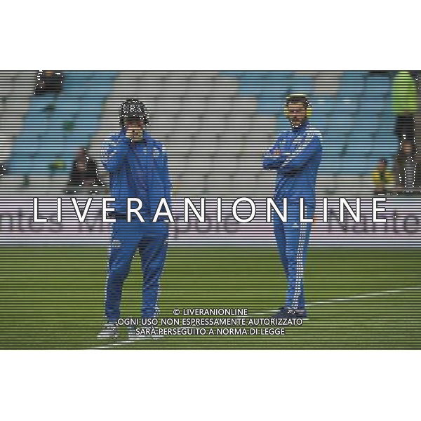 Andre Pierre GIGNAC / Florian THAUVIN - 17.04.2015 - Nantes / Marseille - 33eme journee de Ligue 1 Photo : Vincent Michel / Icon Sport /Agenzia Aldo Liverani sas - ITALY ONLY - EDITORIAL USE ONLY
