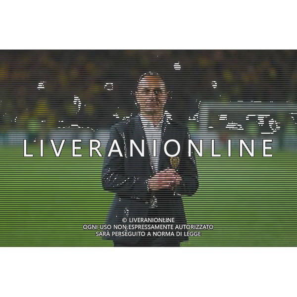 Joie Michel DER ZAKARIAN - 17.04.2015 - Nantes / Marseille - 33eme journee de Ligue 1 Photo : Vincent Michel / Icon Sport /Agenzia Aldo Liverani sas - ITALY ONLY - EDITORIAL USE ONLY