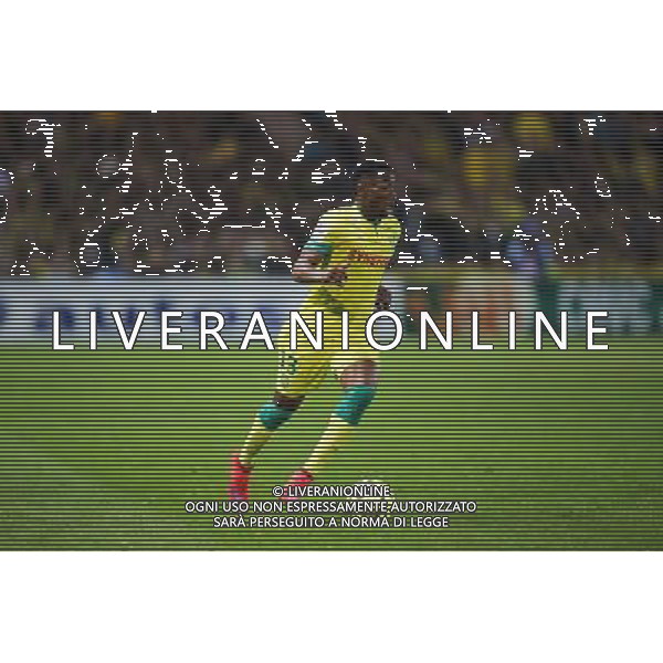 Serge GAKPE - 17.04.2015 - Nantes / Marseille - 33eme journee de Ligue 1 Photo : Vincent Michel / Icon Sport /Agenzia Aldo Liverani sas - ITALY ONLY - EDITORIAL USE ONLY