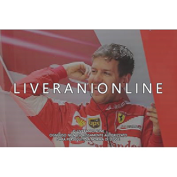 Sebastian Vettel (GER) Ferrari. 18.04.2015. Formula 1 World Championship, Rd 4, Bahrain Grand Prix, Sakhir, Bahrain, Qualifying Day. AG ALDO LIVERANI SAS ONLY ITALY