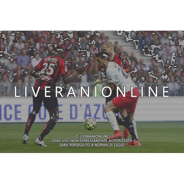 Javier PASTORE - 18.04.2015 - Nice / Paris Saint Germain - 33eme journee de Ligue 1 Photo : Serge Haouzi / Icon Sport AG ALDO LIVERANI SAS ONLY ITALY