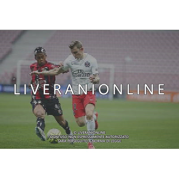 Lucas DIGNE / Alassane PLEA - 18.04.2015 - Nice / Paris Saint Germain - 33eme journee de Ligue 1 Photo : Serge Haouzi / Icon Sport AG ALDO LIVERANI SAS ONLY ITALY