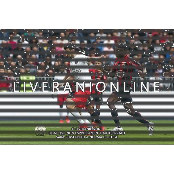 Goal Javier PASTORE - 18.04.2015 - Nice / Paris Saint Germain - 33eme journee de Ligue 1 Photo : Serge Haouzi / Icon Sport AG ALDO LIVERANI SAS ONLY ITALY
