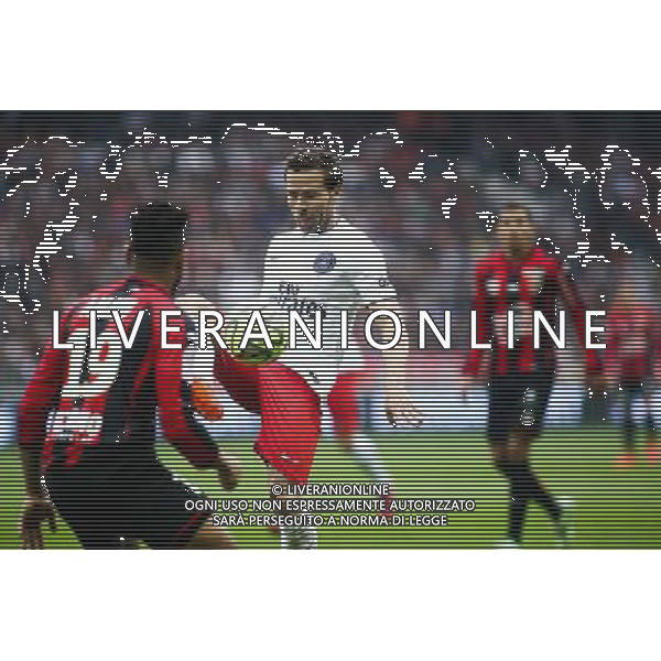 Yohan CABAYE - 18.04.2015 - Nice / Paris Saint Germain - 33eme journee de Ligue 1 Photo : Serge Haouzi / Icon Sport /Agenzia Aldo Liverani sas - ITALY ONLY - EDITORIAL USE ONLY