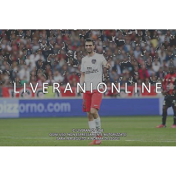 Joie Javier PASTORE - 18.04.2015 - Nice / Paris Saint Germain - 33eme journee de Ligue 1 Photo : Serge Haouzi / Icon Sport /Agenzia Aldo Liverani sas - ITALY ONLY - EDITORIAL USE ONLY