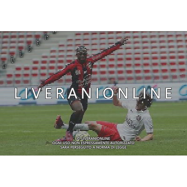 Nampalys MENDY / Adrien RABIOT - 18.04.2015 - Nice / Paris Saint Germain - 33eme journee de Ligue 1 Photo : Serge Haouzi / Icon Sport /Agenzia Aldo Liverani sas - ITALY ONLY - EDITORIAL USE ONLY