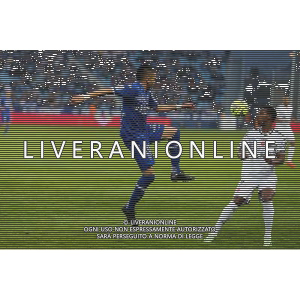 Ryad BOUDEBOUZ - 18.04.2015 - Bastia / Reims - 33eme journee de Ligue 1 Photo : Michel Maestracci / Icon Sport /Agenzia Aldo Liverani sas - ITALY ONLY - EDITORIAL USE ONLY