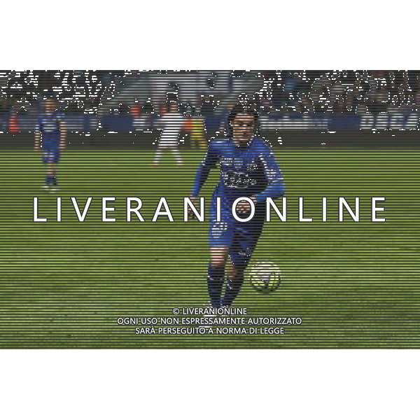 Francois MODESTO - 18.04.2015 - Bastia / Reims - 33eme journee de Ligue 1 Photo : Michel Maestracci / Icon Sport /Agenzia Aldo Liverani sas - ITALY ONLY - EDITORIAL USE ONLY