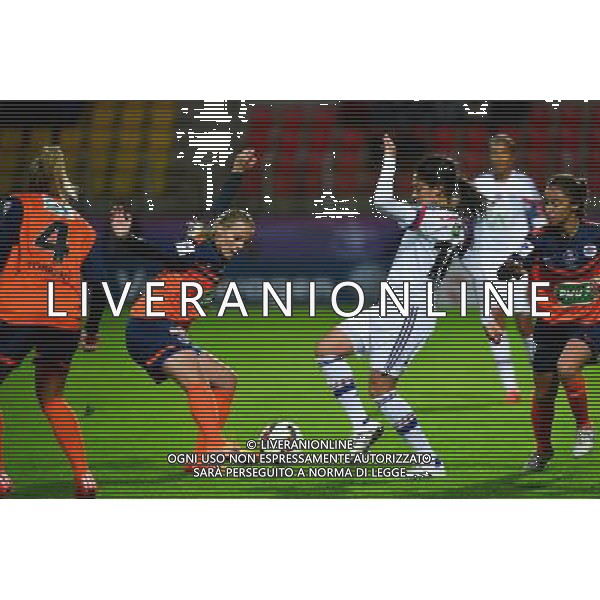 Sandie TOLETTI / Louisa NECIB - 18.04.2015 - Montpellier / Lyon - Finale Coupe de France -Calais Photo : Dave Winter / Icon Sport /Agenzia Aldo Liverani sas - ITALY ONLY - EDITORIAL USE ONLY