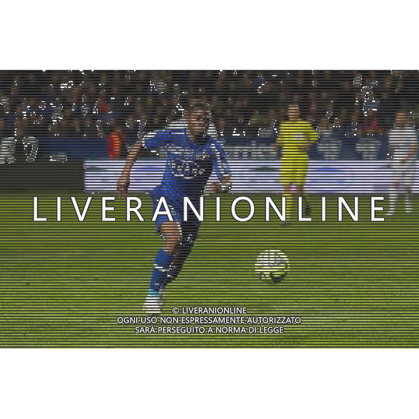 Floyd AYITE - 18.04.2015 - Bastia / Reims - 33eme journee de Ligue 1 Photo : Michel Maestracci / Icon Sport AG ALDO LIVERANI SAS ONLY ITALY