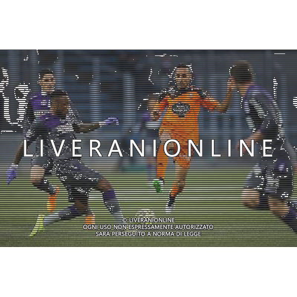Walid MESLOUB / Jean Armel KANA BIYIK - 18.04.2015 - Lorient / Toulouse - 33eme journee de Ligue 1 Photo : Vincent Michel / Icon Sport AG ALDO LIVERANI SAS ONLY ITALY