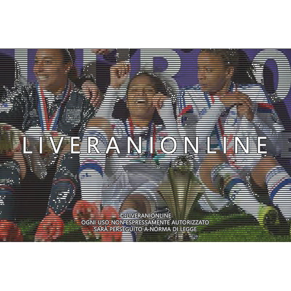 Joie Lyon - Wendie RENARD - 18.04.2015 - Montpellier / Lyon - Finale Coupe de France -Calais Photo : Dave Winter / Icon Sport AG ALDO LIVERANI SAS ONLY ITALY