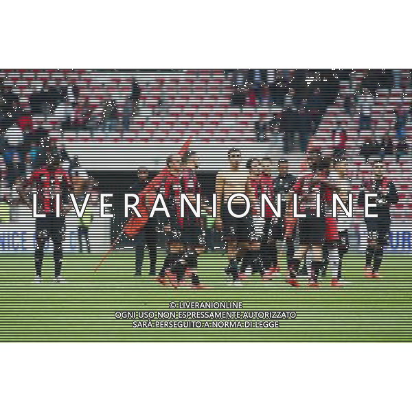 Deception Nice - 18.04.2015 - Nice / Paris Saint Germain - 33eme journee de Ligue 1 Photo : Serge Haouzi / Icon Sport AG ALDO LIVERANI SAS ONLY ITALY