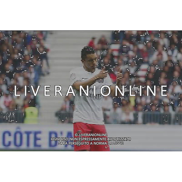 MARQUINHOS - 18.04.2015 - Nice / Paris Saint Germain - 33eme journee de Ligue 1 Photo : Serge Haouzi / Icon Sport AG ALDO LIVERANI SAS ONLY ITALY