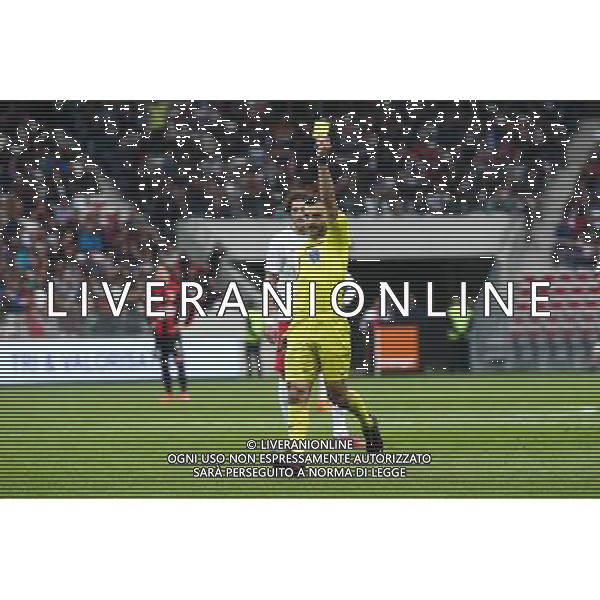 Sebastien DESAGE - 18.04.2015 - Nice / Paris Saint Germain - 33eme journee de Ligue 1 Photo : Serge Haouzi / Icon Sport AG ALDO LIVERANI SAS ONLY ITALY