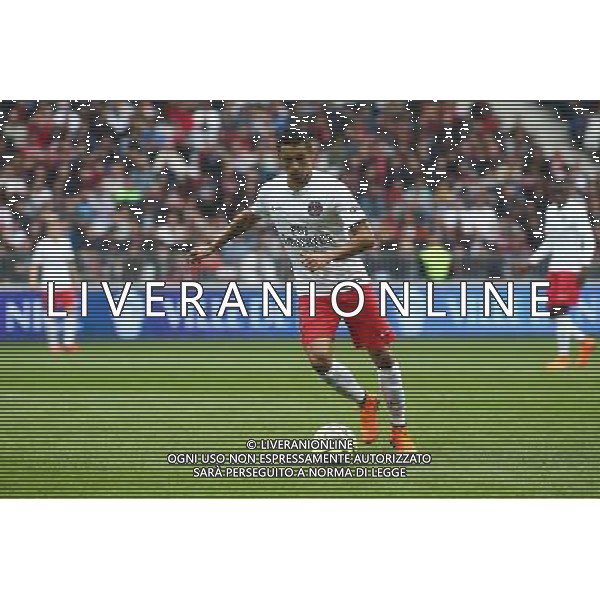 MARQUINHOS - 18.04.2015 - Nice / Paris Saint Germain - 33eme journee de Ligue 1 Photo : Serge Haouzi / Icon Sport AG ALDO LIVERANI SAS ONLY ITALY