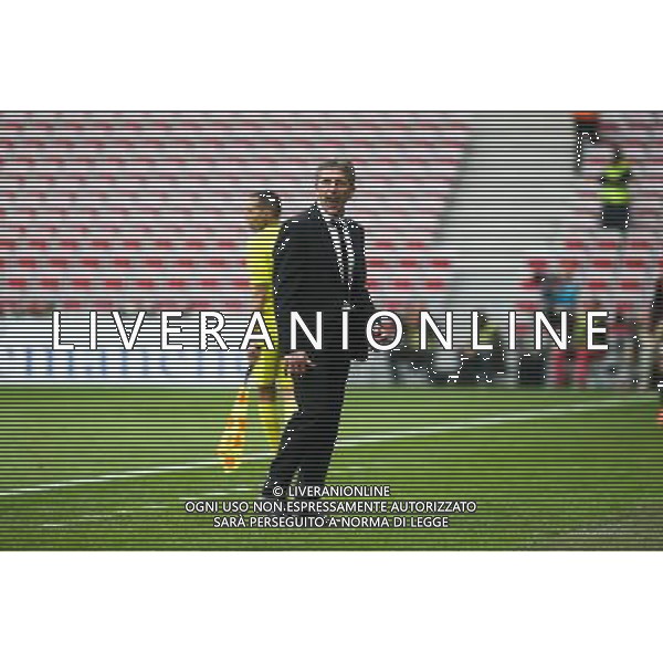Claude PUEL - 18.04.2015 - Nice / Paris Saint Germain - 33eme journee de Ligue 1 Photo : Serge Haouzi / Icon Sport AG ALDO LIVERANI SAS ONLY ITALY