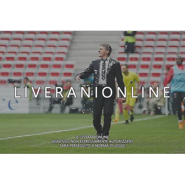 Claude PUEL - 18.04.2015 - Nice / Paris Saint Germain - 33eme journee de Ligue 1 Photo : Serge Haouzi / Icon Sport AG ALDO LIVERANI SAS ONLY ITALY