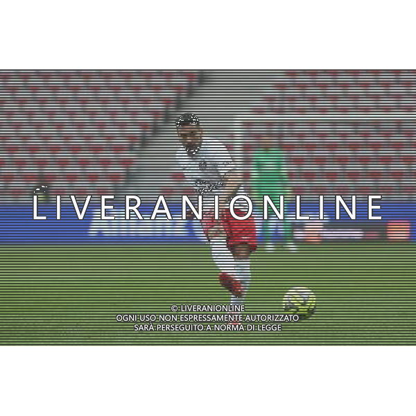 Ezequiel LAVEZZI - 18.04.2015 - Nice / Paris Saint Germain - 33eme journee de Ligue 1 Photo : Serge Haouzi / Icon Sport AG ALDO LIVERANI SAS ONLY ITALY