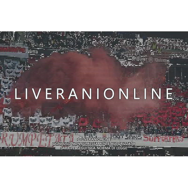 Supporters Nice - 18.04.2015 - Nice / Paris Saint Germain - 33eme journee de Ligue 1 Photo : Serge Haouzi / Icon Sport AG ALDO LIVERANI SAS ONLY ITALY