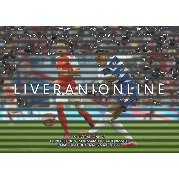 Reading\'s Jordan Obita clears the ball Photographer Ian Cook/CameraSport Football - The FA Cup Semi-Final - Reading v Arsenal - Saturday 18th April 2015 - Wembley - London © CameraSport - 43 Linden Ave. Countesthorpe. Leicester. England. LE8 5PG - Tel: +44 (0) 116 277 4147 - admin@camerasport.com - www.camerasport.com AG ALDO LIVERANI SAS ONLY ITALY