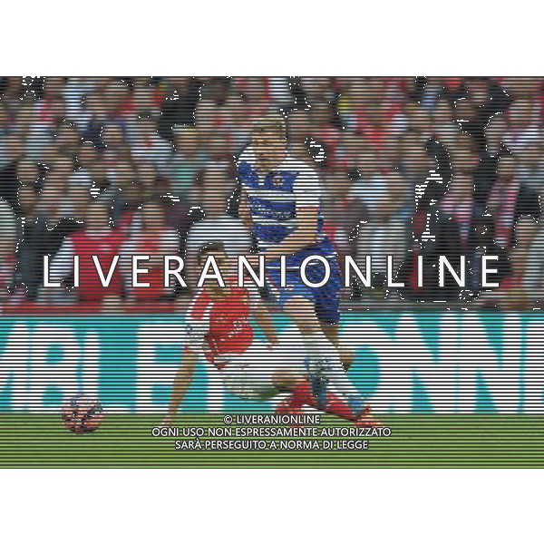 Reading\'s Pavel Pogrebnyak in action during todays match Photographer Ian Cook/CameraSport Football - The FA Cup Semi-Final - Reading v Arsenal - Saturday 18th April 2015 - Wembley - London © CameraSport - 43 Linden Ave. Countesthorpe. Leicester. England. LE8 5PG - Tel: +44 (0) 116 277 4147 - admin@camerasport.com - www.camerasport.com AG ALDO LIVERANI SAS ONLY ITALY