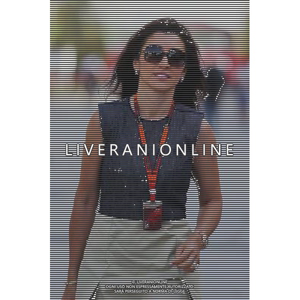 Fabiana Flosi (BRA), wife of Bernie Ecclestone (GBR). 19.04.2015. Formula 1 World Championship, Rd 4, Bahrain Grand Prix, Sakhir, Bahrain, Race Day. AG ALDO LIVERANI SAS ONLY ITALY