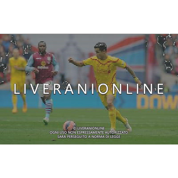 LiverpoolÕs Philippe Coutinho in action during todays match Photographer Ian Cook/CameraSport Football - The FA Cup Semi-Final - Aston Villa v Liverpool - Sunday 19th April 2015 - Wembley - London © CameraSport - 43 Linden Ave. Countesthorpe. Leicester. England. LE8 5PG - Tel: +44 (0) 116 277 4147 - admin@camerasport.com - www.camerasport.com AG ALDO LIVERANI SAS ONLY ITALY