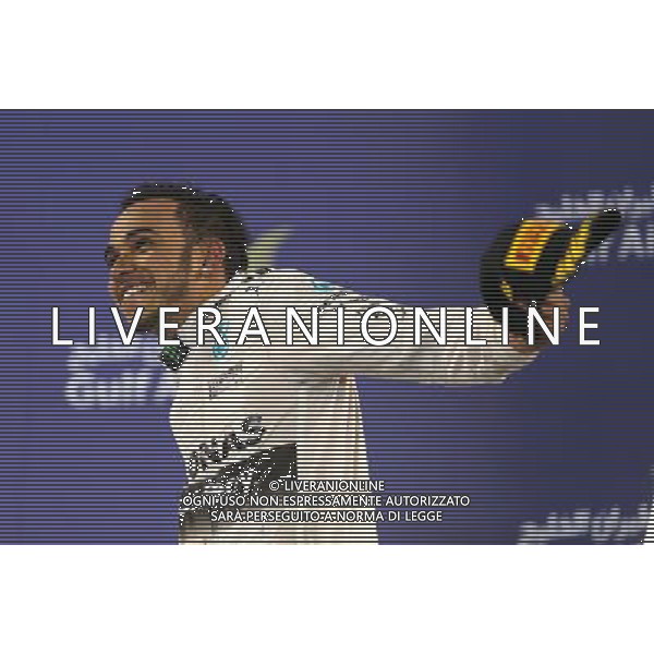 Lewis Hamilton (GBR), Mercedes AMG F1 Team 19.04.2015. Formula 1 World Championship, Rd 4, Bahrain Grand Prix, Sakhir, Bahrain, Race Day. /Agenzia Aldo Liverani sas - ITALY ONLY - EDITORIAL USE ONLY - GARA