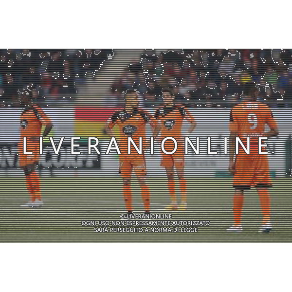 Walid MESLOUB - 18.04.2015 - Lorient / Toulouse - 33eme journee de Ligue 1 Photo : Vincent Michel / Icon Sport /Agenzia Aldo Liverani sas - ITALY ONLY - EDITORIAL USE ONLY