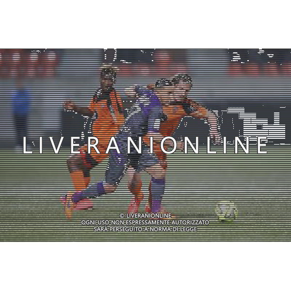 Adrien REGATTIN / Medhi MOSTEFA - 18.04.2015 - Lorient / Toulouse - 33eme journee de Ligue 1 Photo : Vincent Michel / Icon Sport /Agenzia Aldo Liverani sas - ITALY ONLY - EDITORIAL USE ONLY