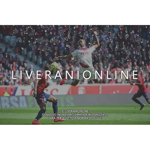 Diego ROLAN / Djibril SIDIBE - 19.04.2015 - Lille / Bordeaux - 33eme journee de Ligue 1 Photo : Dave Winter / Icon Sport /Agenzia Aldo Liverani sas - ITALY ONLY - EDITORIAL USE ONLY
