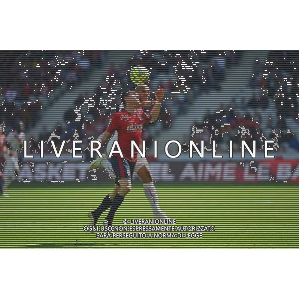 Sebastien CORCHIA / Wahbi KHAZRI - 19.04.2015 - Lille / Bordeaux - 33eme journee de Ligue 1 Photo : Dave Winter / Icon Sport /Agenzia Aldo Liverani sas - ITALY ONLY - EDITORIAL USE ONLY