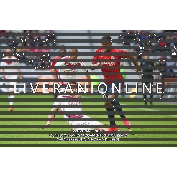 Divock ORIGI / Clement CHANTOME - 19.04.2015 - Lille / Bordeaux - 33eme journee de Ligue 1 Photo : Dave Winter / Icon Sport /Agenzia Aldo Liverani sas - ITALY ONLY - EDITORIAL USE ONLY