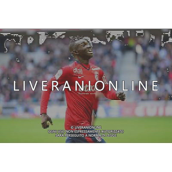 Joie Adama TRAORE - 19.04.2015 - Lille / Bordeaux - 33eme journee de Ligue 1 Photo : Dave Winter / Icon Sport /Agenzia Aldo Liverani sas - ITALY ONLY - EDITORIAL USE ONLY